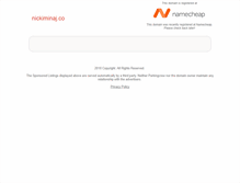 Tablet Screenshot of nickiminaj.co